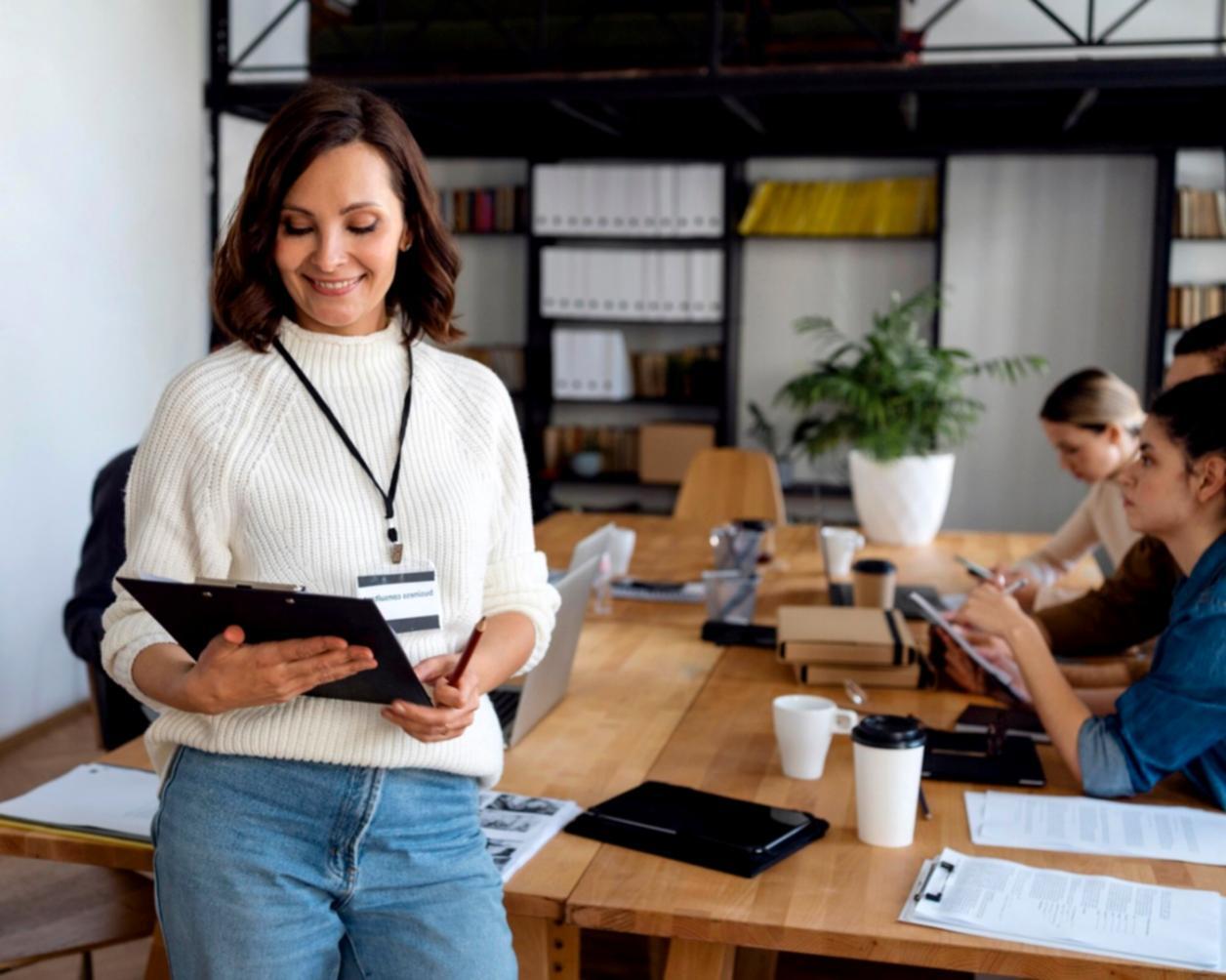 Erstes Kennenlerngespräch zwischen Beratern